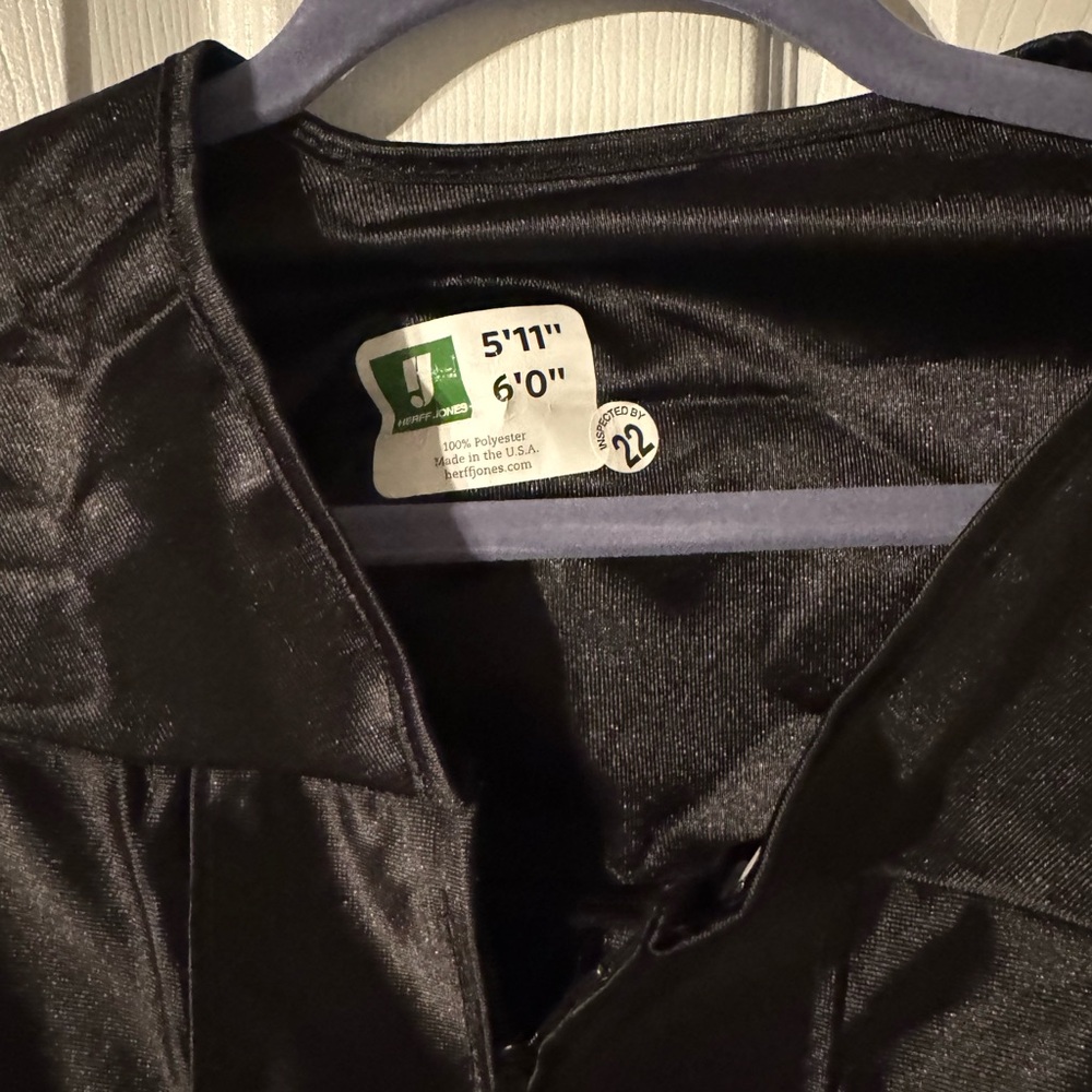 Glossy Black Formal Jacket with Satin Finish